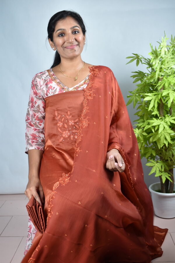 PC108 Platinum chinnon salwar sets..