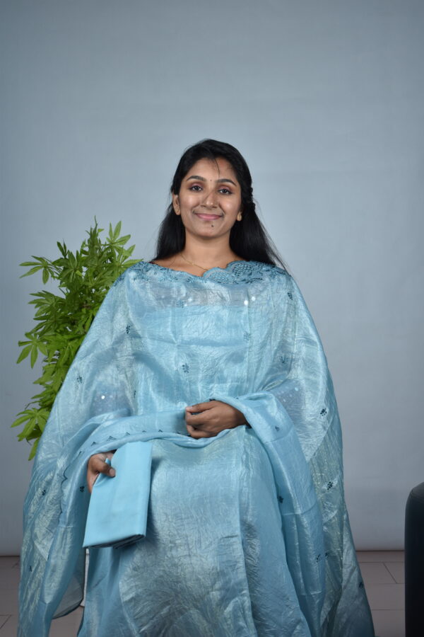 CO109 Crushed organza salwar sets..