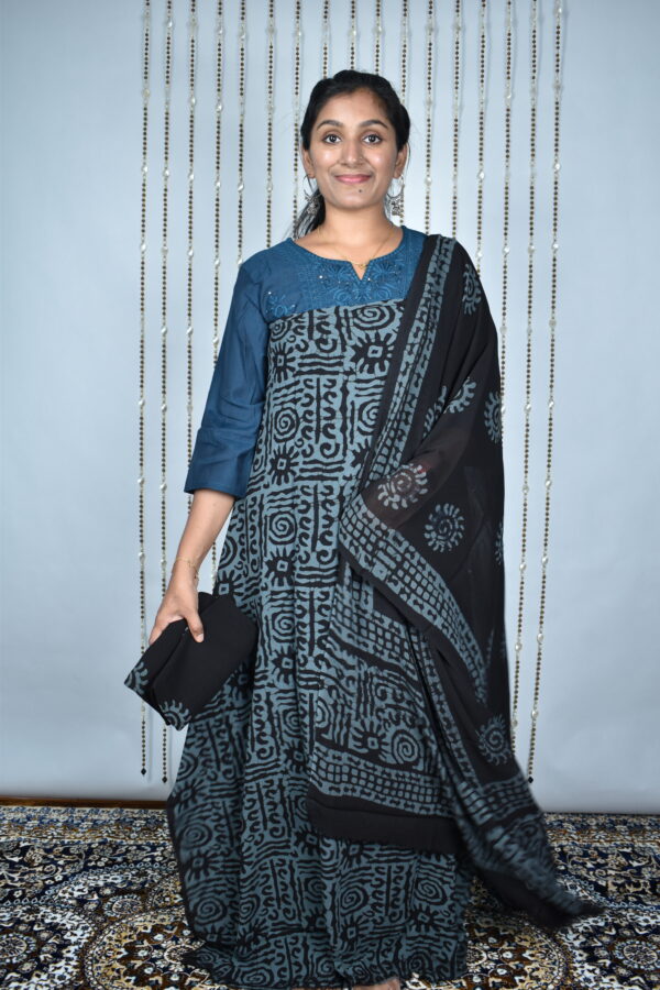 CG110 Crape gergette salwar sets..