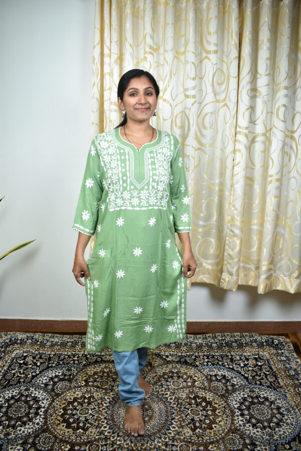 CT149 Chickenkari worked tops..