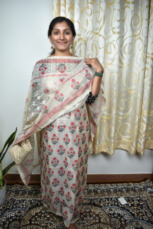 Mul Chanderi salwar sets... Code:MCS178