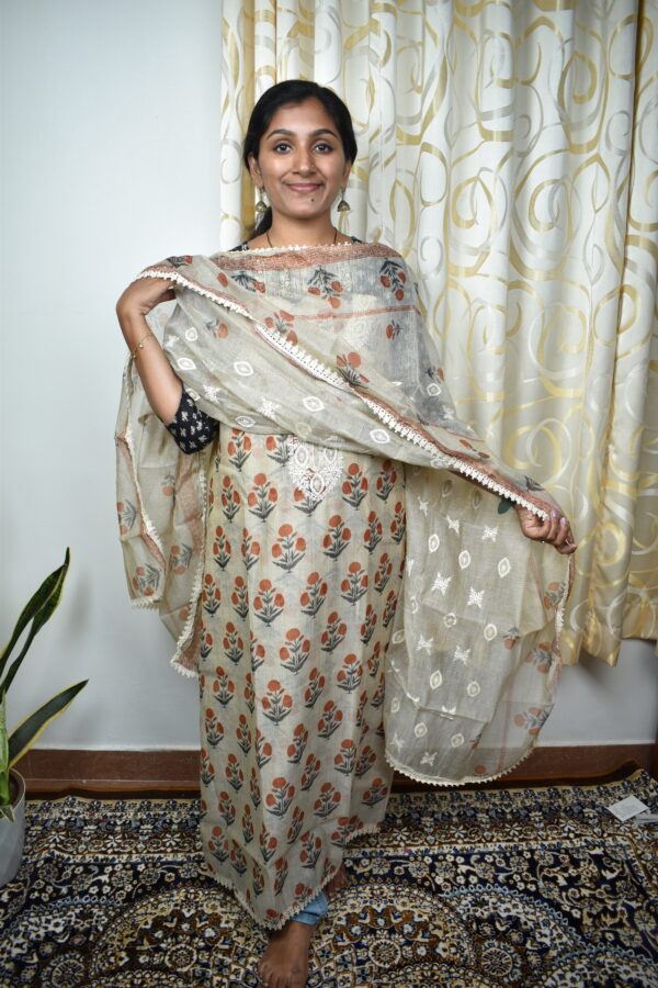 Mul Chanderi salwar sets... Code:MCS178