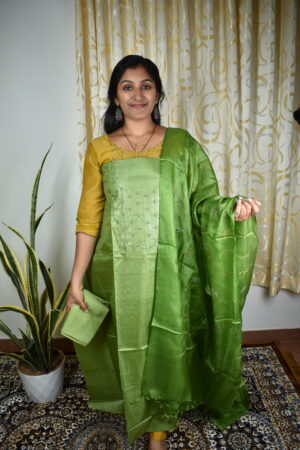 TS131 Pure tusser silk salwar sets..