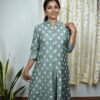 Code:KR161,A-line panel cut kurta.... chinese neck....