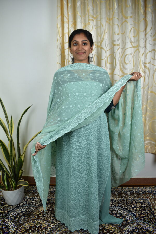 SG134 Shiffley georgette salwar sets..