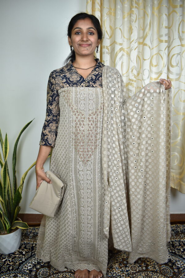 SG137 Shiffley georgette salwar sets..