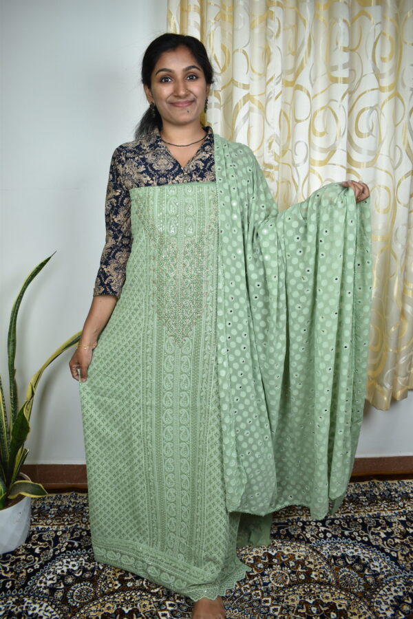 SG137 Shiffley georgette salwar sets..