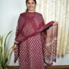 CS138 Cotton salwar sets.. shiffon dupatta..