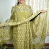 CS138 Cotton salwar sets.. shiffon dupatta..