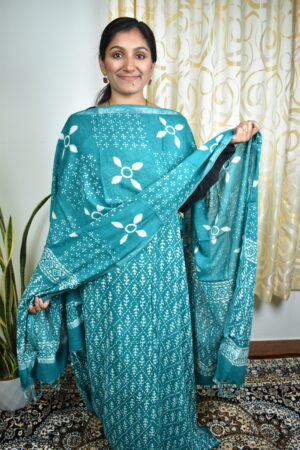 CS138 Cotton salwar sets.. shiffon dupatta..