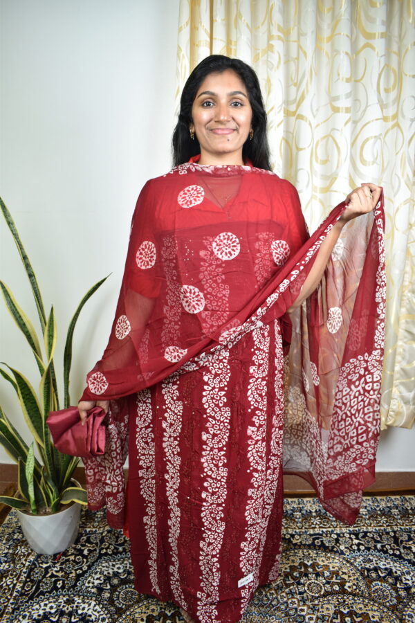 CG139 Crape georgette salwar sets..