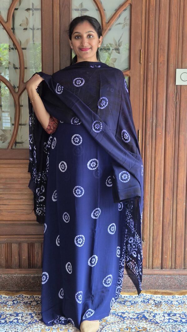 CRG213 Crape georgette salwar sets..