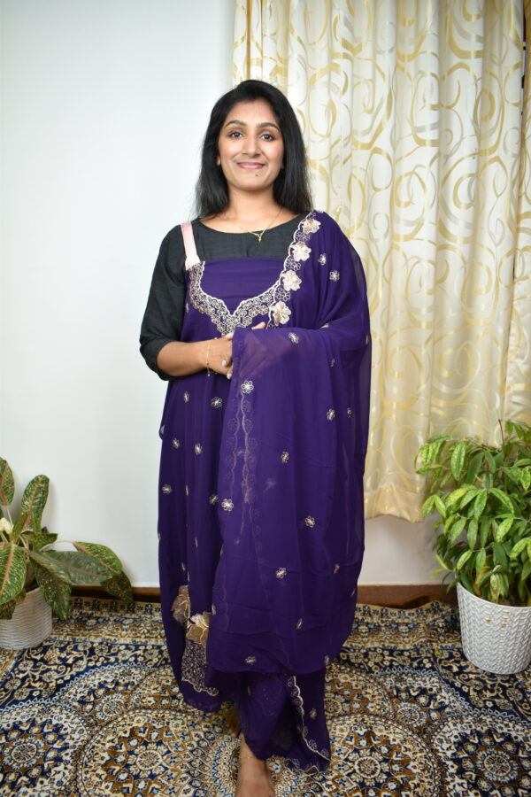 Code:FGS187,Faux Georgette salwar sets....