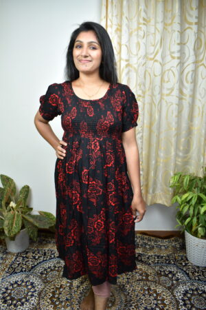 Code:KRT193 Frok type kurthi.... M TO XXL