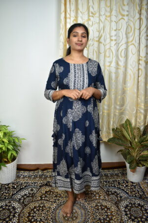 Code:KRT195, Cotton kurthi....