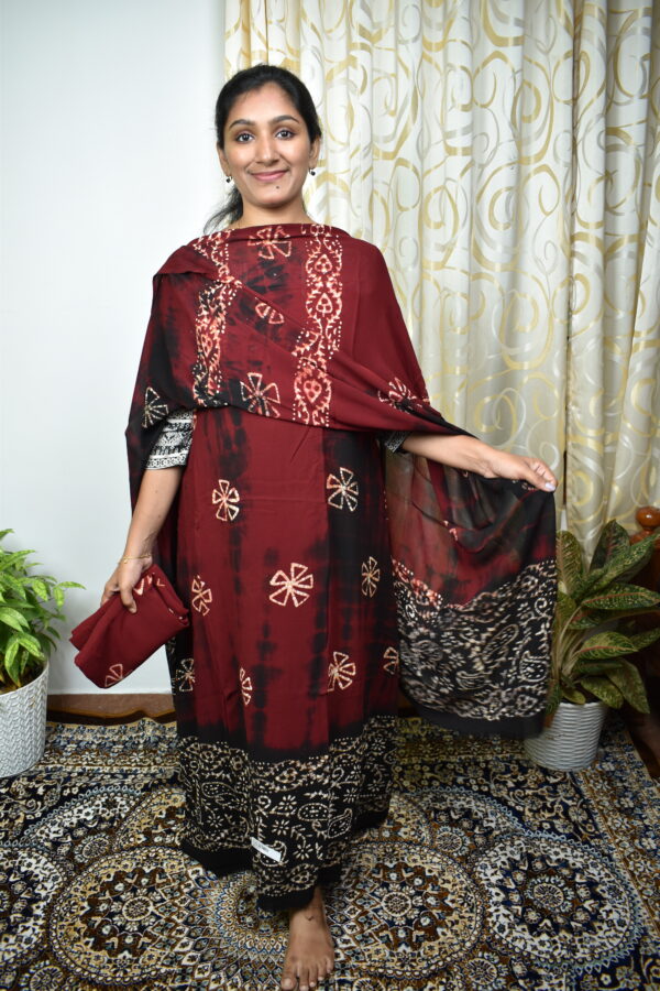 Code:CGS194 Crape Georgette Salwar sets...