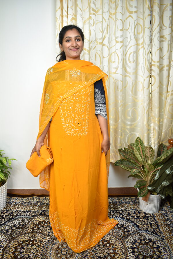 DSC_0961 Offer sale Crape georgette salwar sets... Code:CGS196