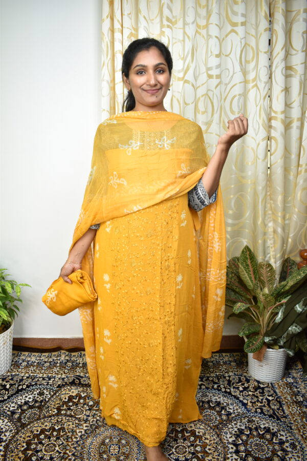 DSC_0976 Offer sale Crape georgette salwar sets... Code:CGS196