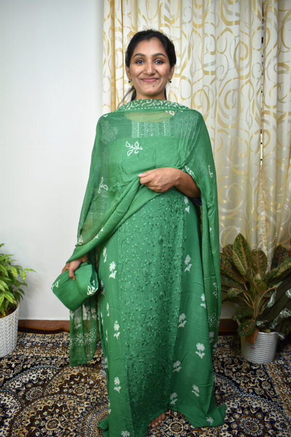 DSC_0985 Offer sale Crape georgette salwar sets... Code:CGS196