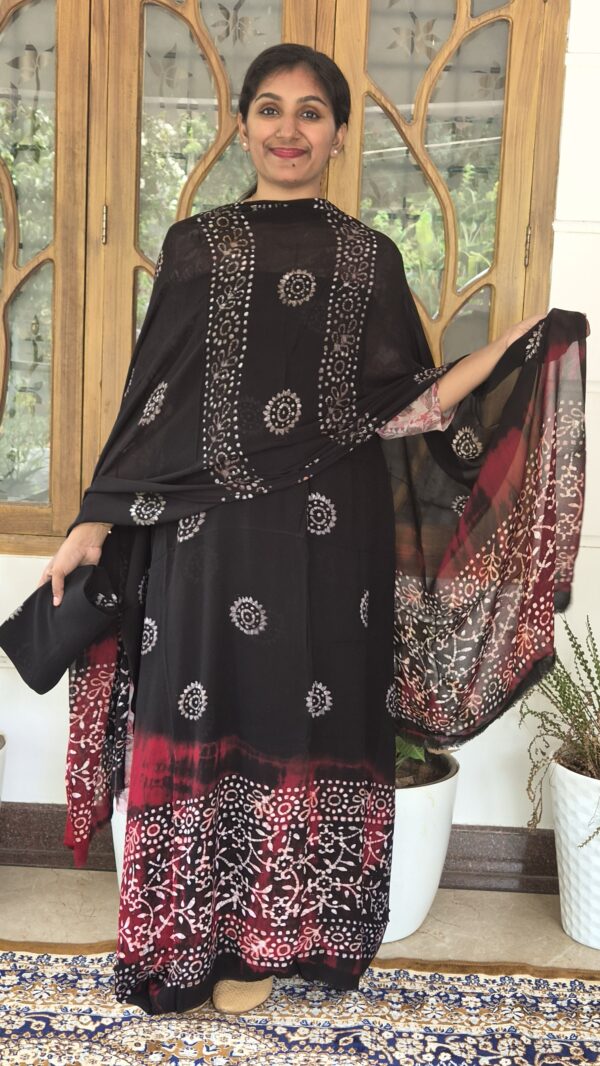 CRAPE GEORGETTE SALWAR SETS..