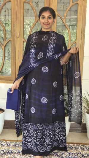 CRAPE GEORGETTE SALWAR SETS..