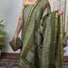 Chandheri silk salwar sets.... Code:CSS228