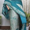 Chandheri silk salwar sets.... Code:CSS228