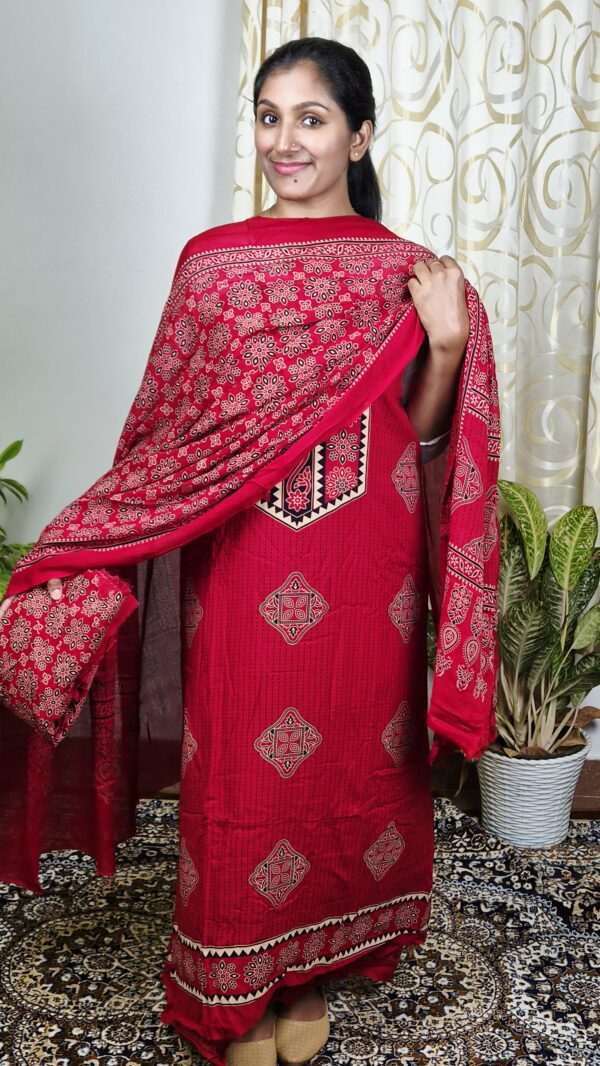 BTS231 RAYON COTTON SALWAR SETS..