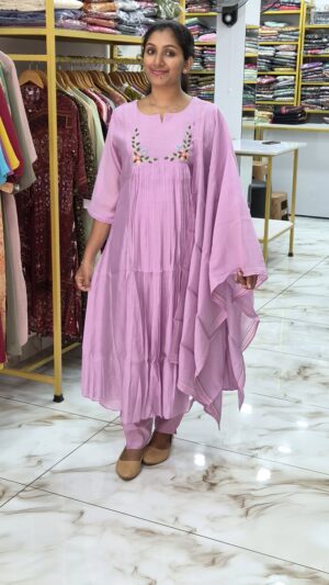 MULCHANDHERI 3 PIECE READY TO WEAR CODE : MRS236