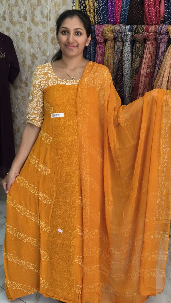 CRAPE GEORGETTE SALWAR SETS CODE : CGS239