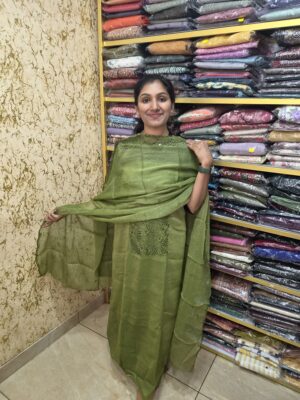 Crushed silk salwar sets..CODE:CSS268