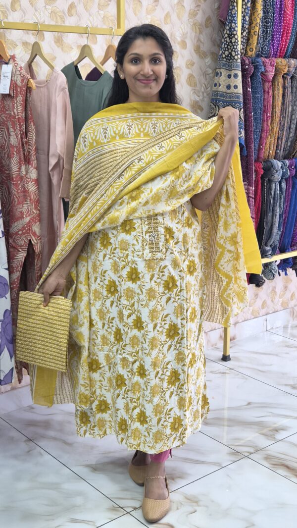 Cotton salwar sets..CODE : BTS251