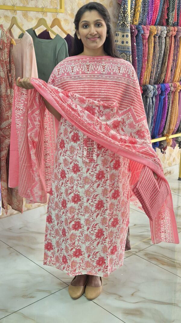 Cotton salwar sets..CODE : BTS251