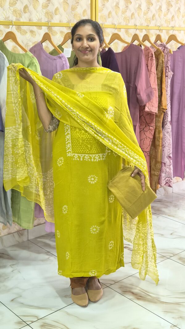 CRAPE GEORGETTE SALWAR SETS..CODE : CGS253