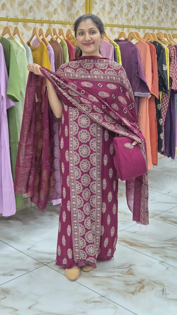 Rayon cotton salwar sets..CODE:RCS259