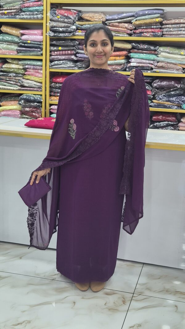 Premium georgette salwar sets..CODE:PGS269