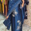 Semi rose silk salwar sets..CODE:SRS267