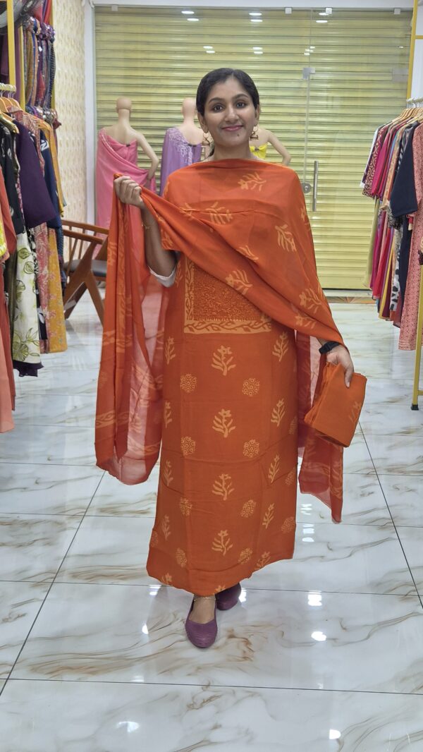 Crape georgette salwar sets..CODE:CGS271