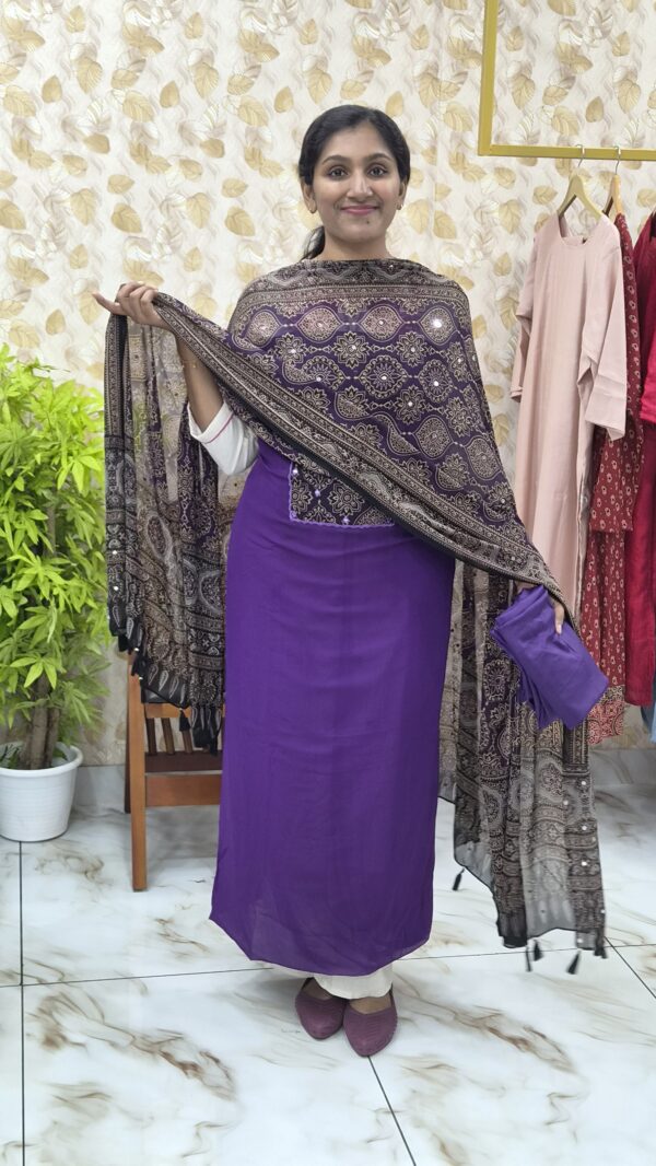 Faux georgette salwar sets..CODE:FGS272
