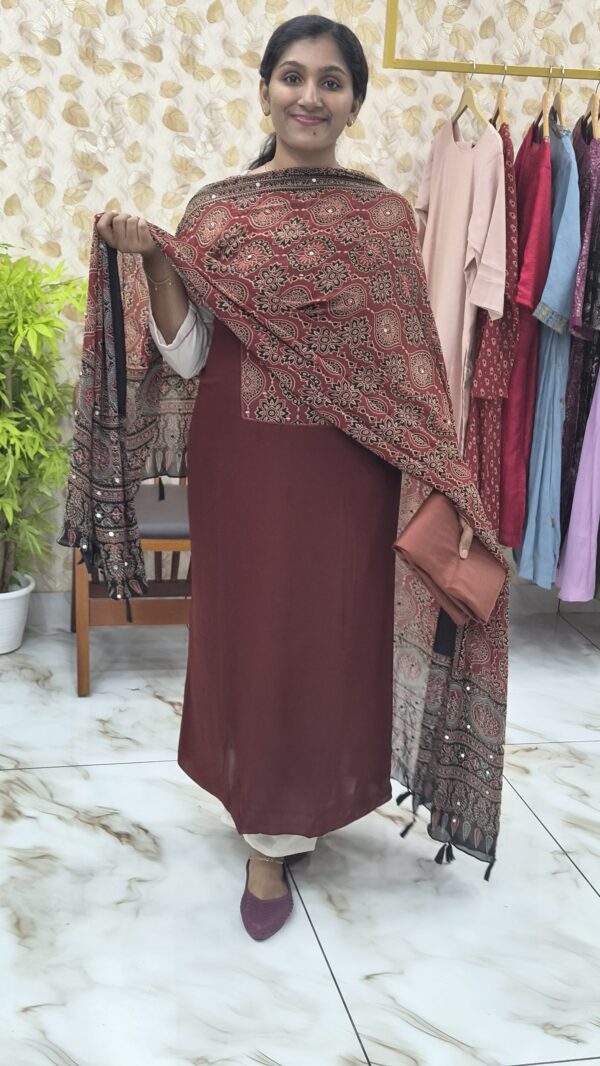 Faux georgette salwar sets..CODE:FGS272