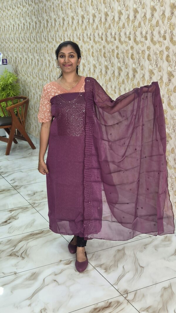 Crushed silk salwar sets...CODE:CSS276