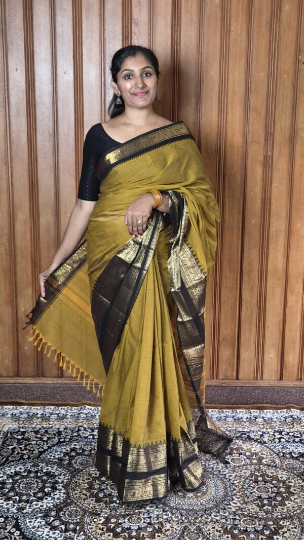Kanji cotton saree..CODE:SKC280