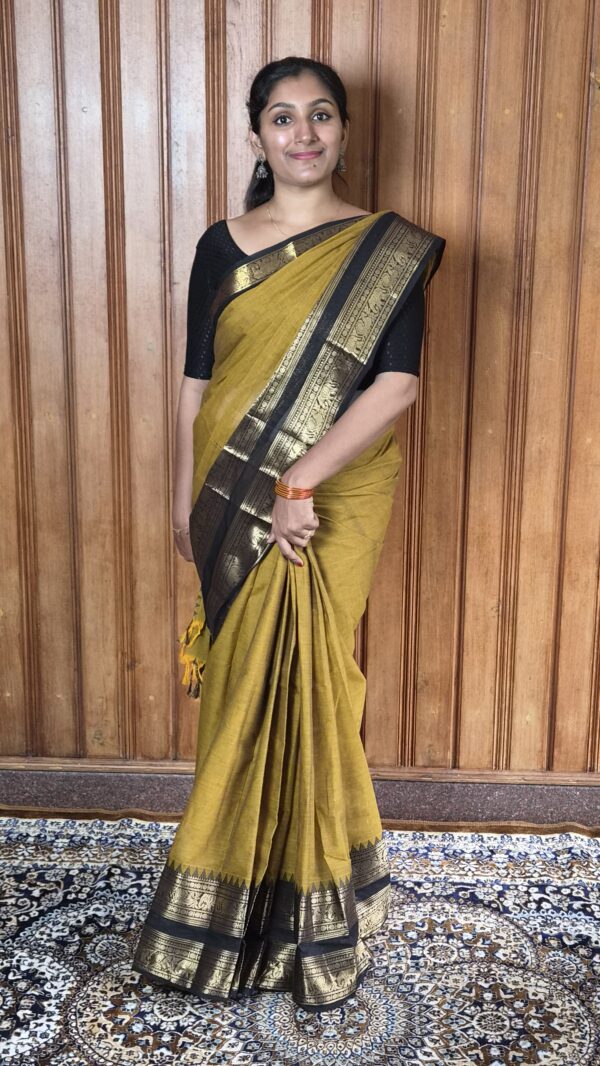 Kanji cotton saree..CODE:SKC280