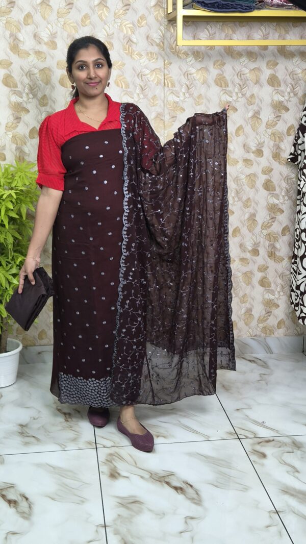 Georgette salwar sets...CODE:GSS283