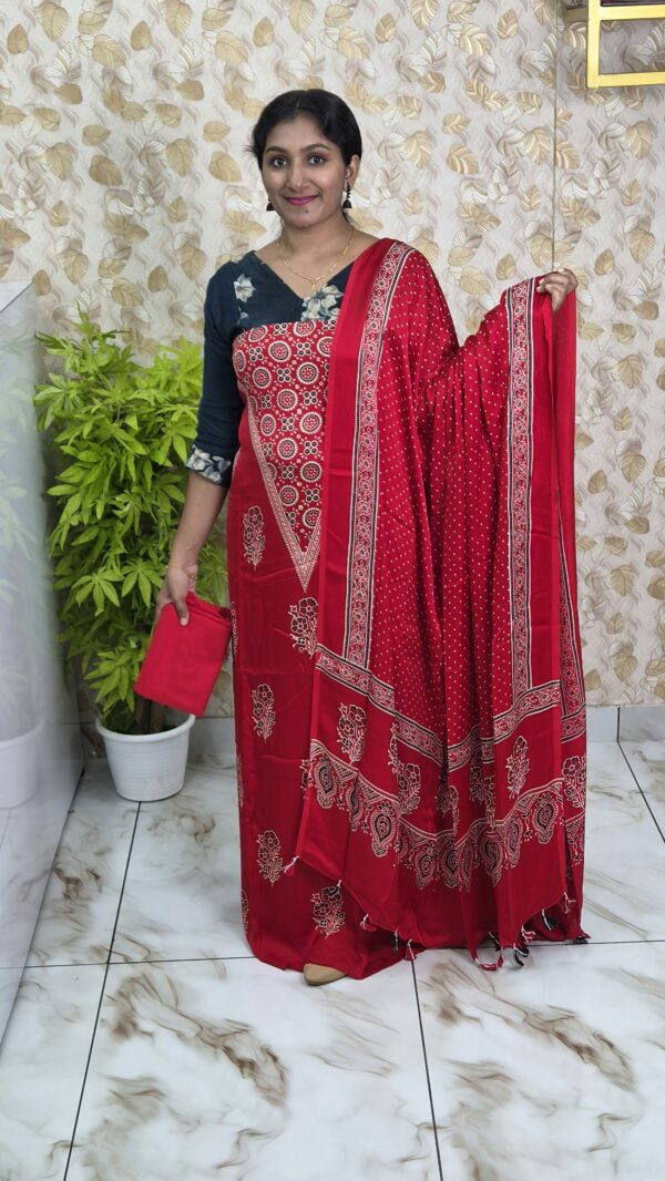 Pure modal silk salwar sets...CODE:MSS284