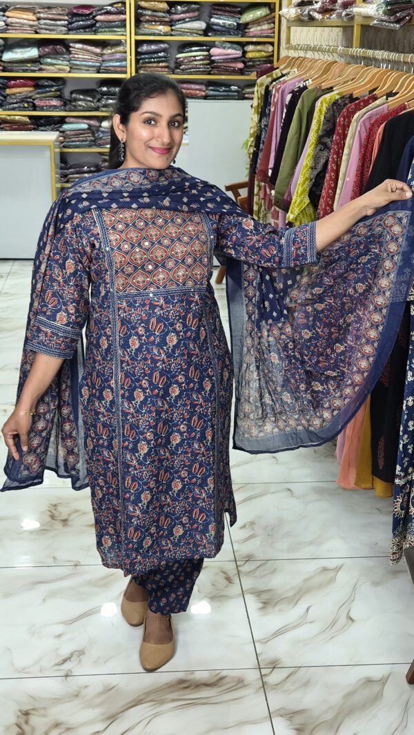 Soft cotton ready to wear salwar sets..CODE:RWS285