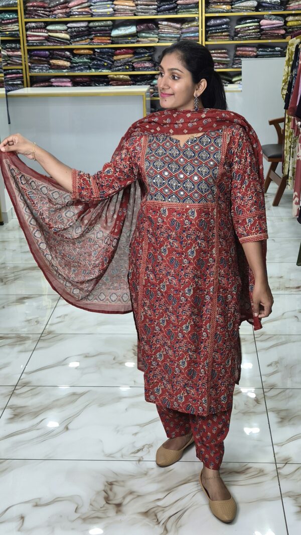 Soft cotton ready to wear salwar sets..CODE:RWS285