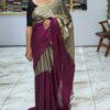 Tissue velvet organza saree..CODE:STV288