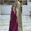 Tissue velvet organza saree..CODE:STV288