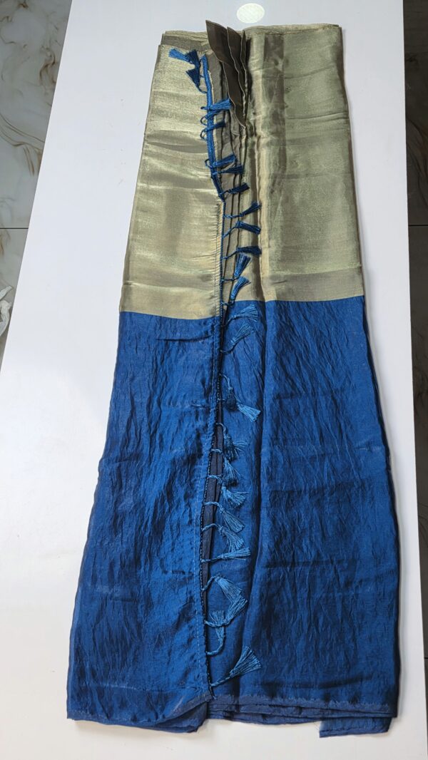 Tissue velvet organza saree..CODE:STV288